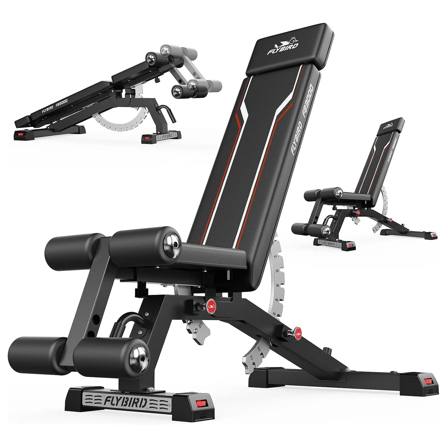 FLYBIRD 1200 lb Heavy-Duty Weight Bench